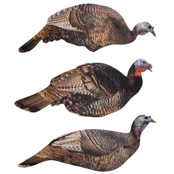 LAST STRUT TURKEY SILHOUETTE - 3 PACK - FA Brand Canada