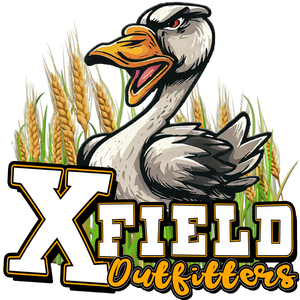 X-Field Outfitters Angry duck logo