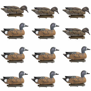 HD Bluewing Teal Floaters - 12 Pack